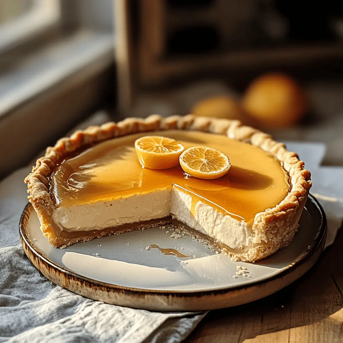 Delight in Golden Greek Honey Pie: A Sweet Slice of Heaven