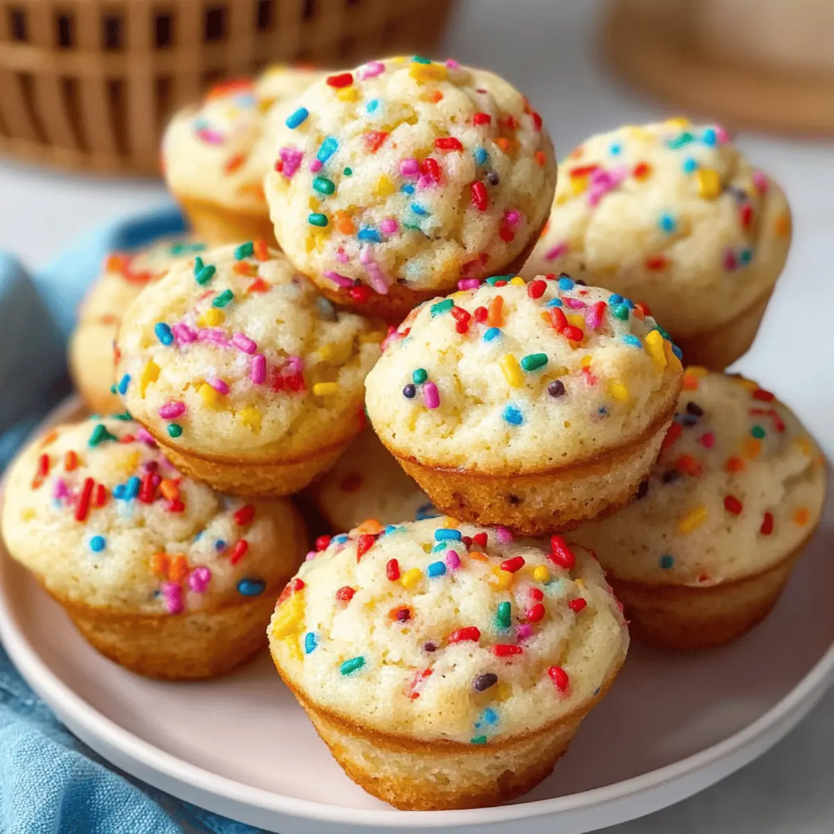 Delicious Funfetti Yogurt Muffins for Joyful Snacking