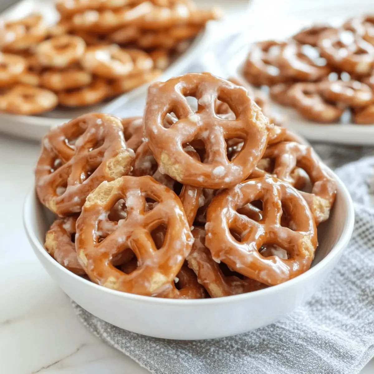 Sweet and Crunchy Caramel Pretzels: The Perfect Snack