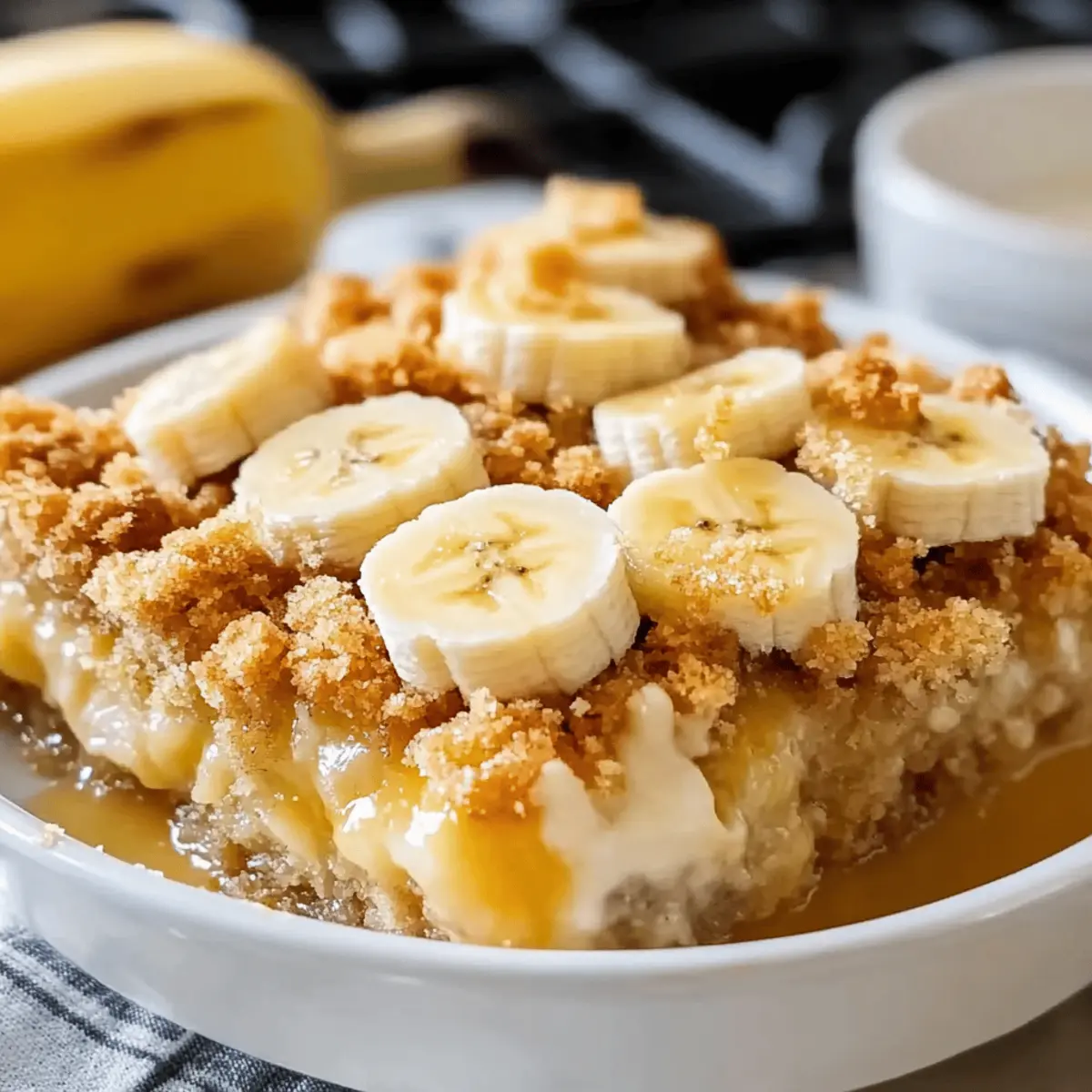 Heavenly Moist Banana Bread Cobbler That Will Wow You