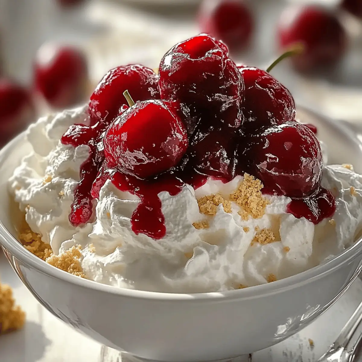 Cherry Cheesecake Fluff Recipe - Quick, Creamy Delight!