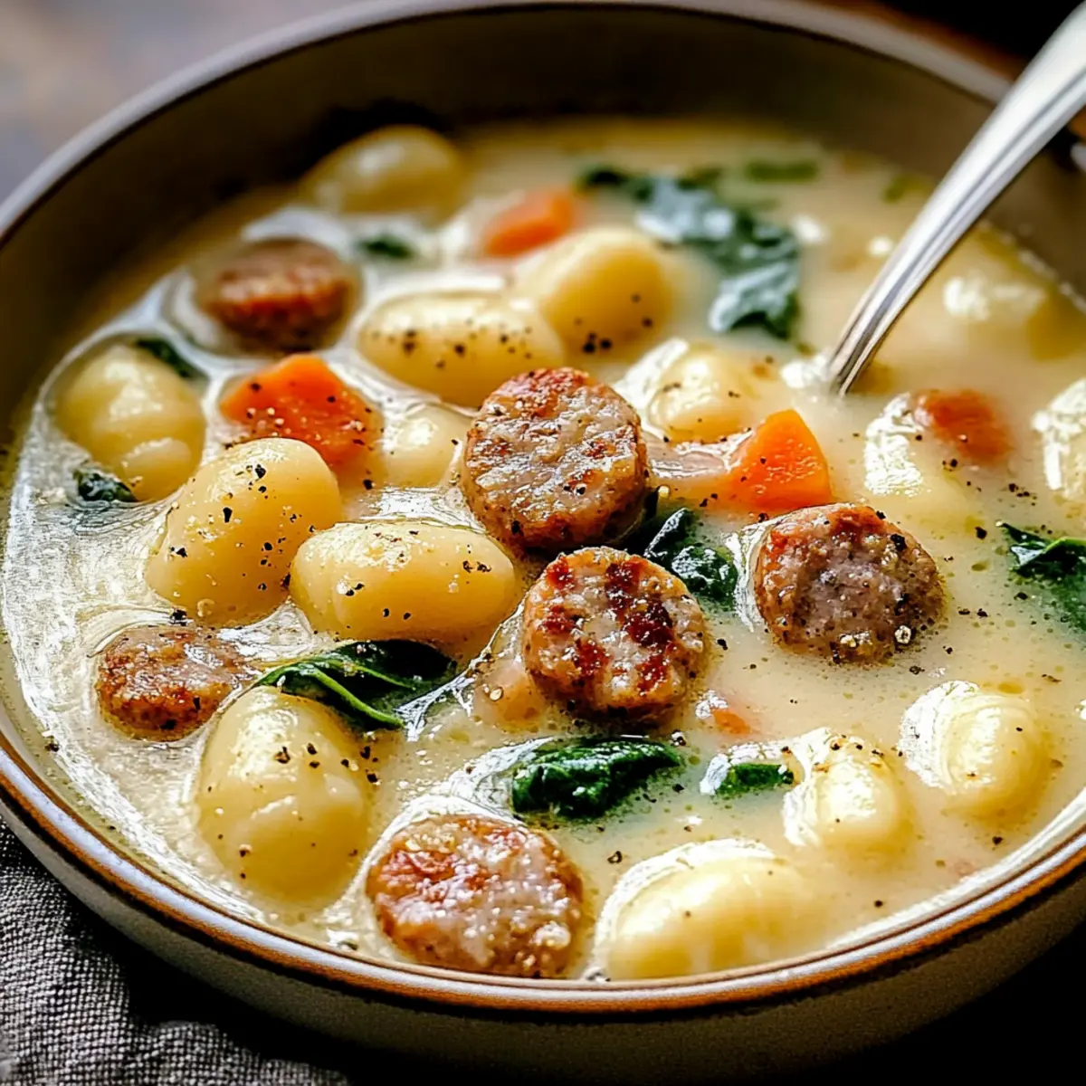 Creamy Sausage Gnocchi Soup – Your Cozy Comfort Food Fix