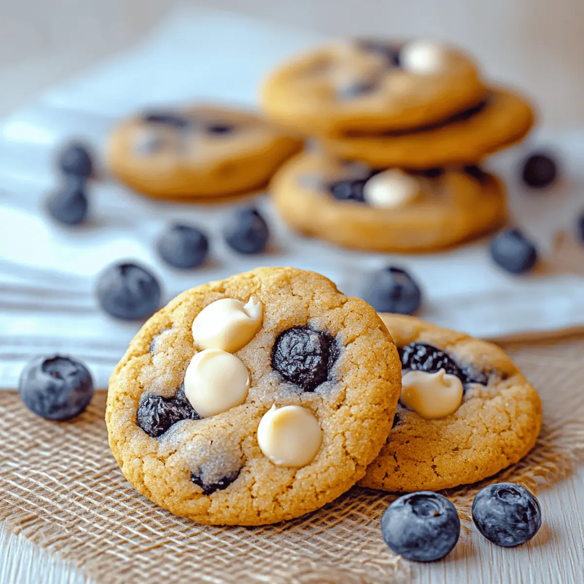 Delightful Blueberry White Chocolate Chip Cookies to Savor