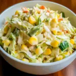 Spicy Jalapeno Corn Coleslaw