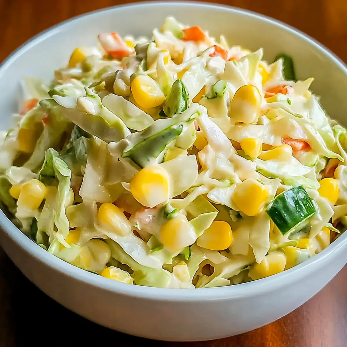 Spicy Jalapeno Corn Coleslaw You’ll Crave This Summer