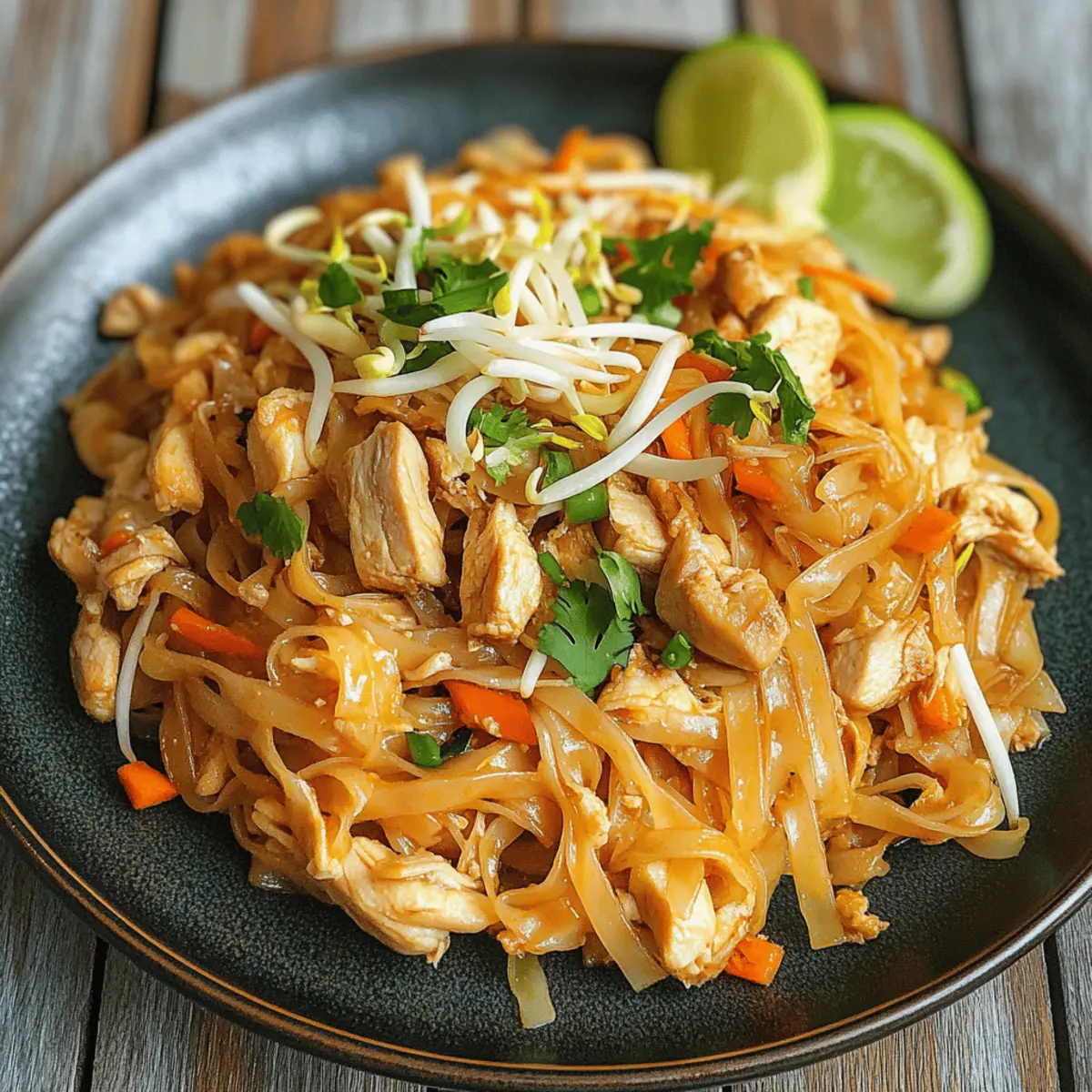 Delicious Chicken Pad Thai Recipe for Quick Weeknight Munch