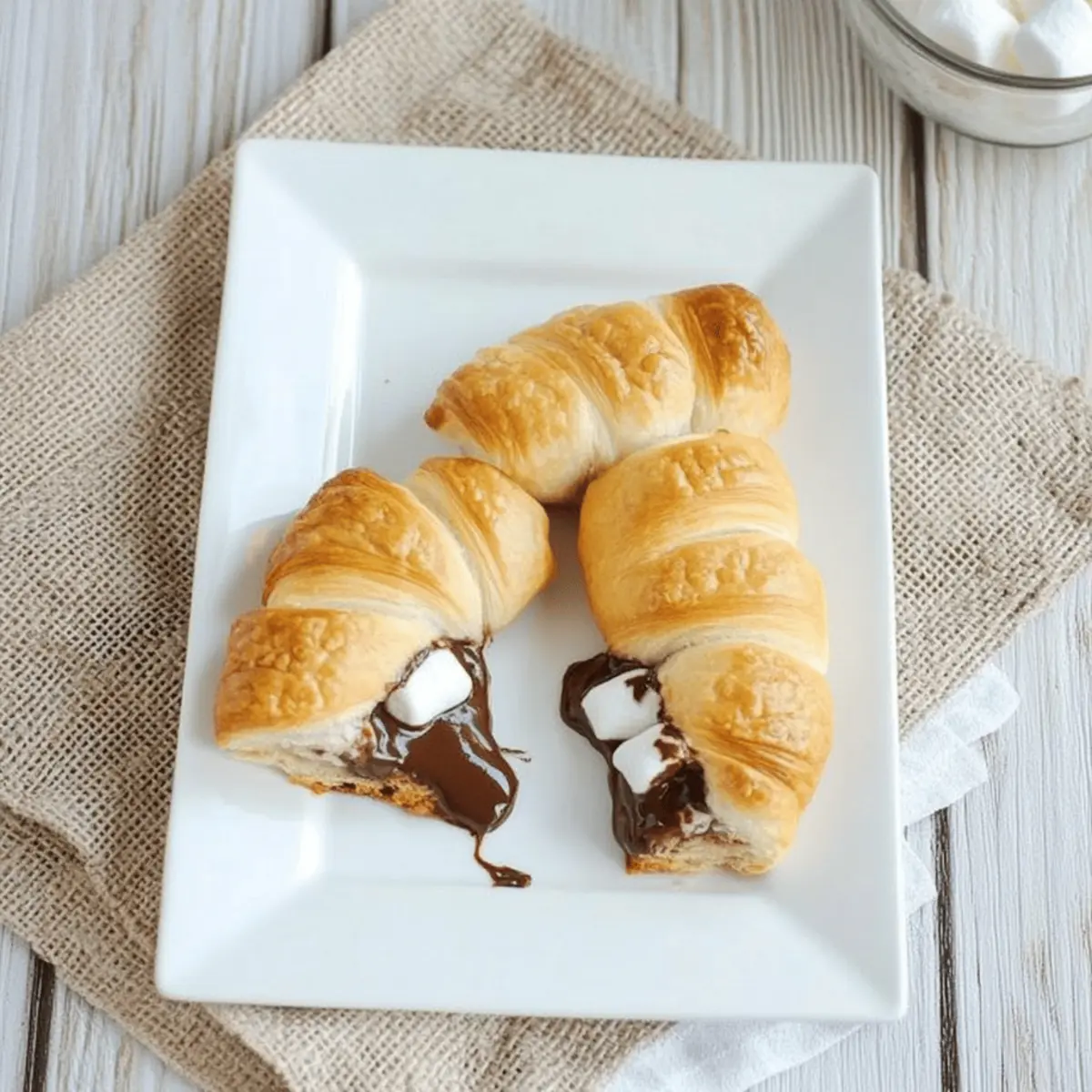 S’mores Crescent Rolls – Quick and Silky Sweet Indulgence