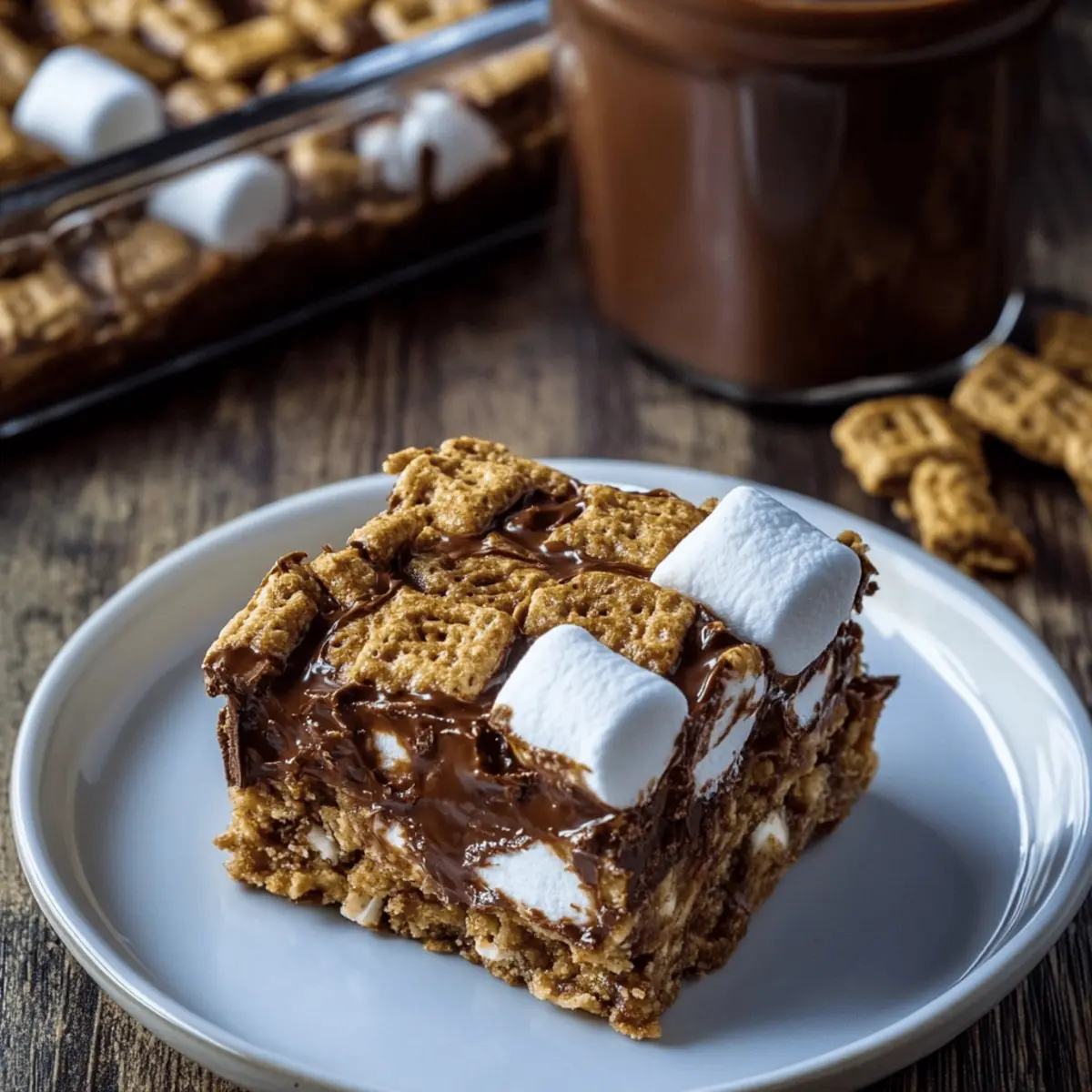 Golden Grahams S'Mores Bars: Easy No-Bake Sweet Indulgence
