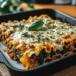 Autumn Delight: Pumpkin & Kale Lasagna Roll-Ups