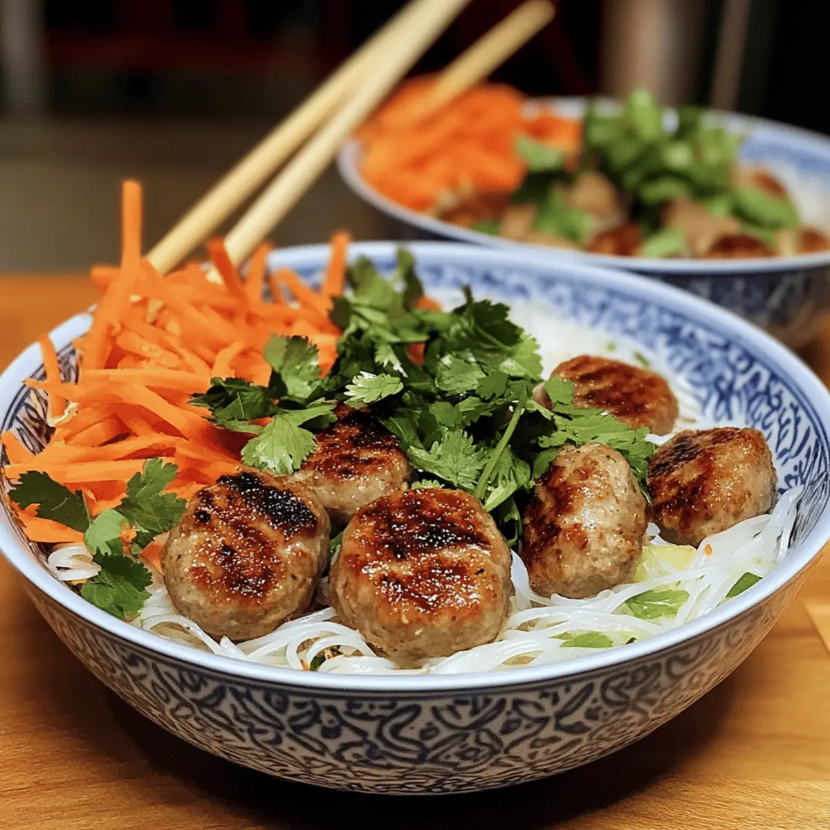 Delicious Bun Cha Vietnamese Noodle Bowl for a Fresh Twist