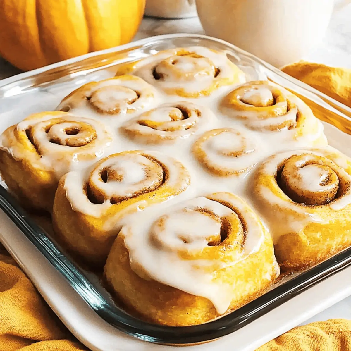 Irresistible Pumpkin Cinnamon Rolls with Cream Cheese Frosting