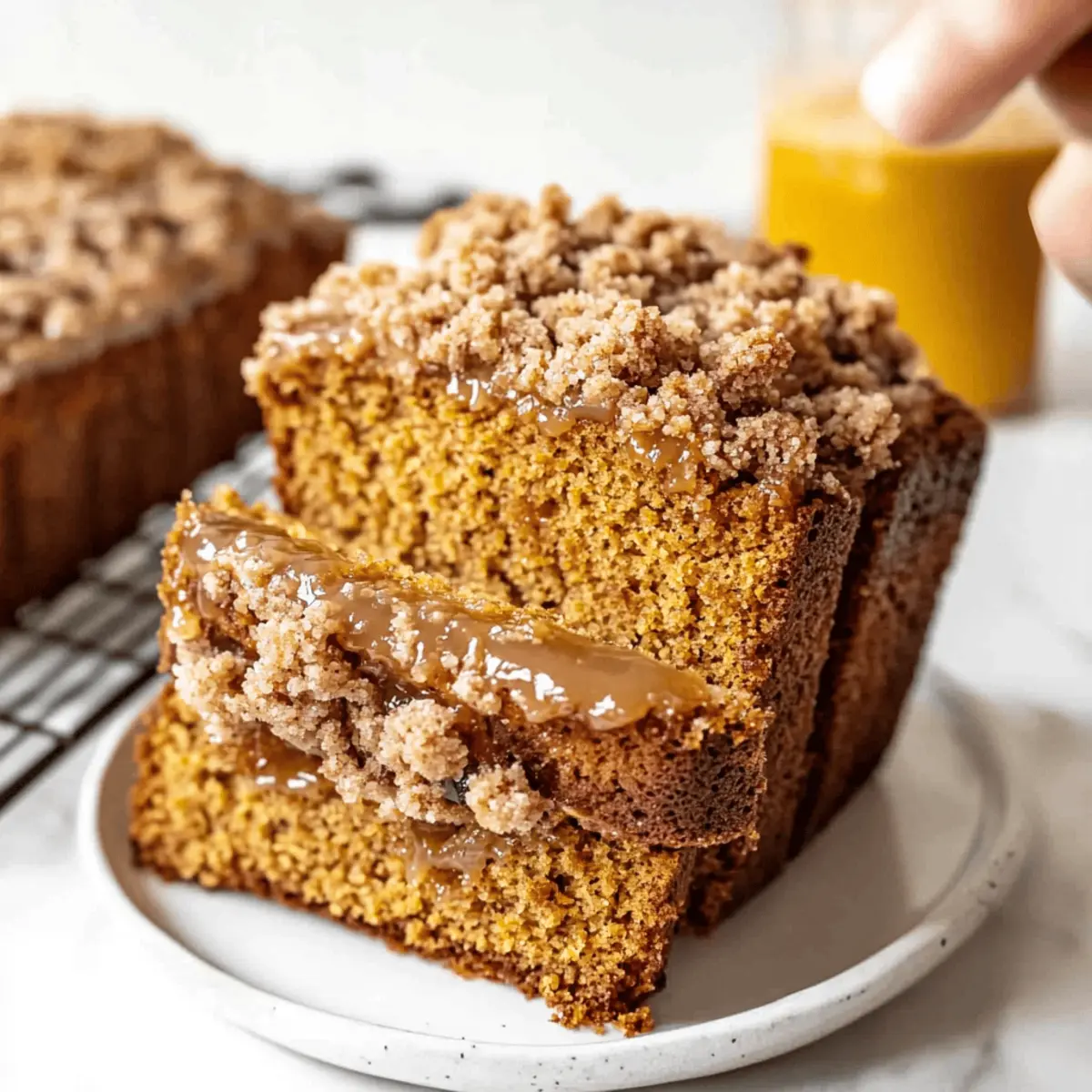 Moist Pumpkin Bread with Maple Glaze That Melts in Your Mouth