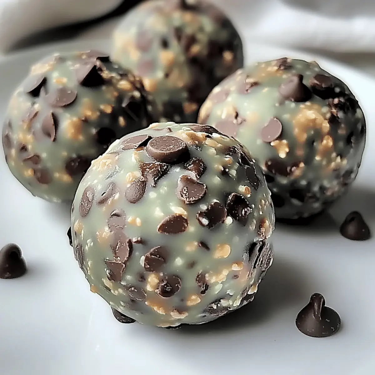 Mint Chocolate Chip Protein Balls for Guilt-Free Indulgence