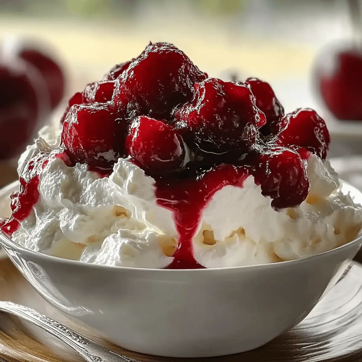 Irresistible Cherry Cheesecake Fluff in Just 15 Minutes