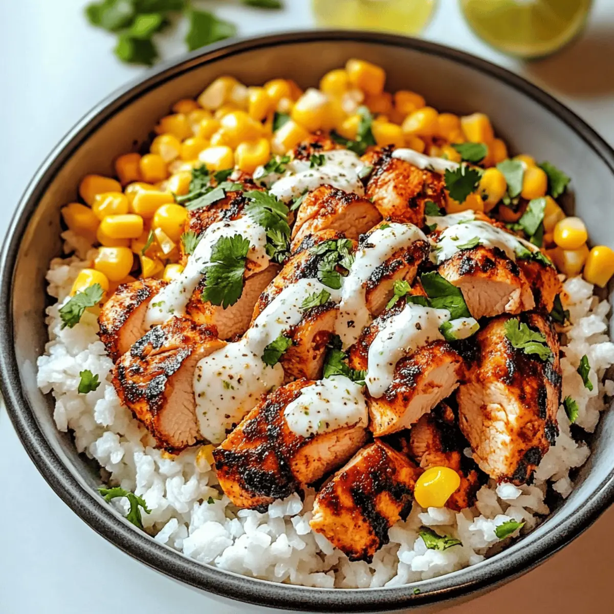 Street Corn Chicken Bowl: A Vibrant and Flavorful Dinner Delight
