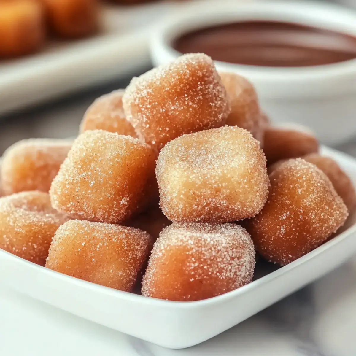 Sweet Air Fryer Churro Bites for a Fun & Easy Treat