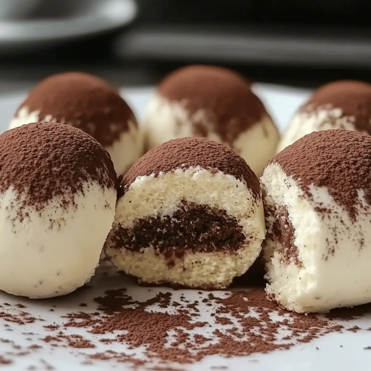 Tiramisu Balls: Irresistibly Quick No-Bake Italian Delight