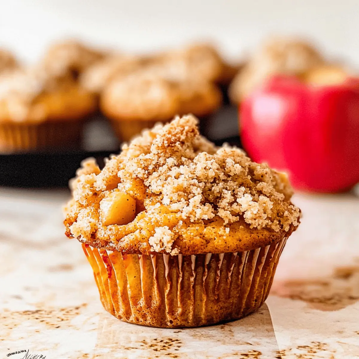 Apple Pumpkin Streusel Muffins Small Batch for Cozy Mornings