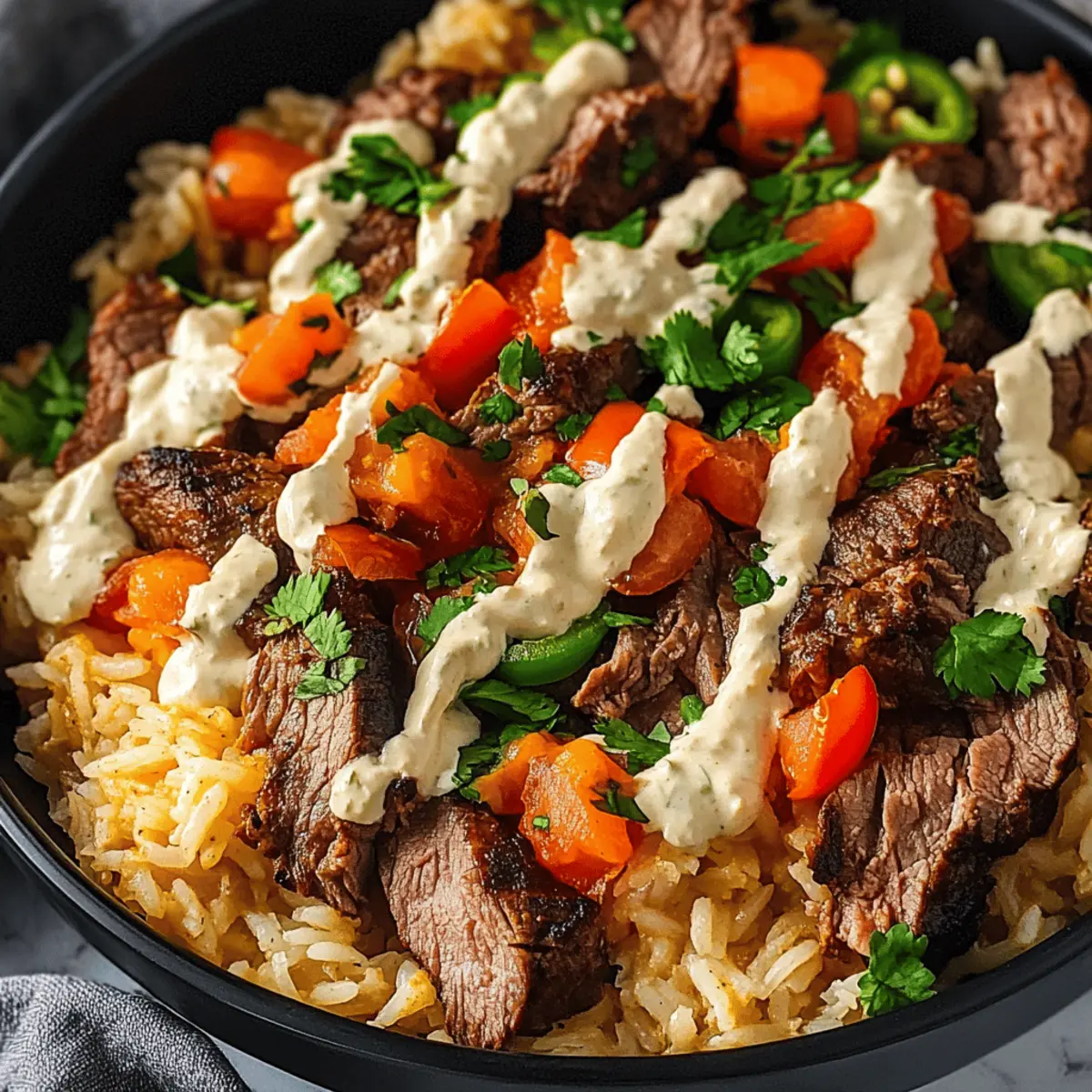 Savory Steak Queso Rice: Your New Favorite Comfort Bowl