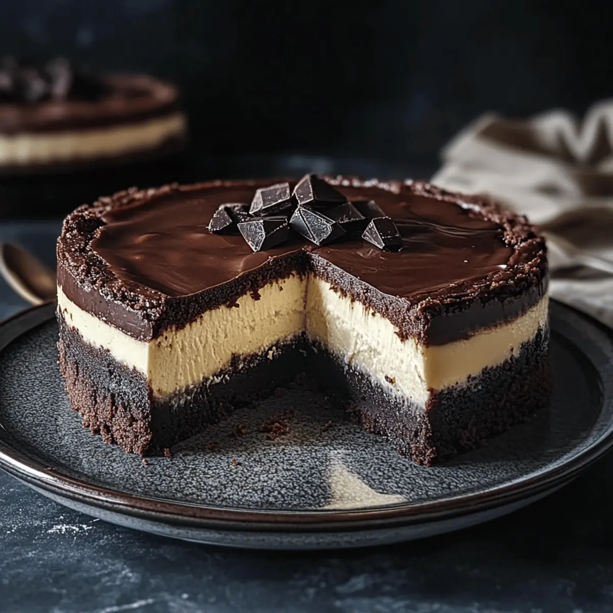 Heavenly Brownie Cheesecake: Rich, Creamy, and Irresistible