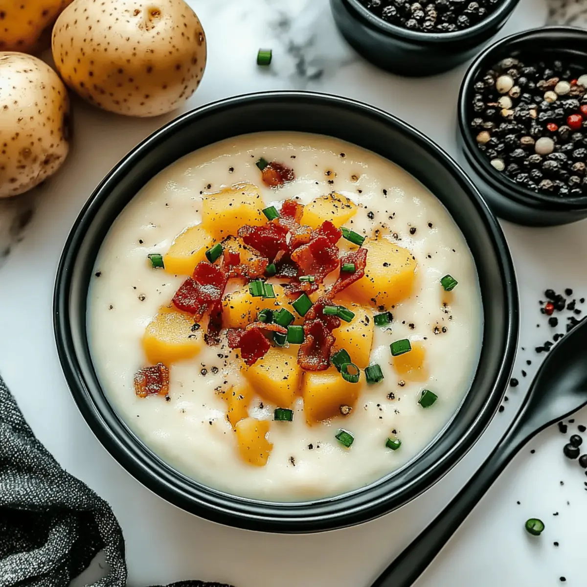 Creamy Baked Potato Soup for Cozy Nights In