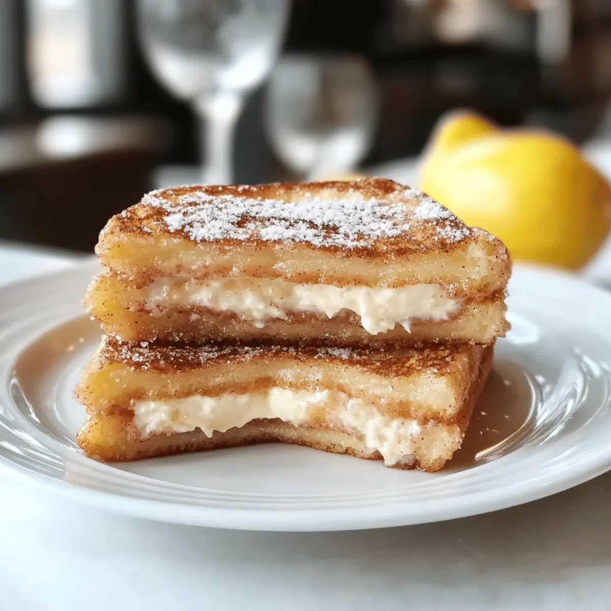 Churro Stuffed French Toast with Cinnamon Sugar Bliss