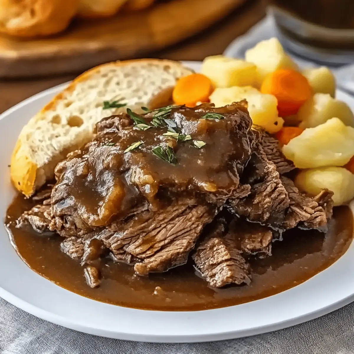 Slow Cooker Beef Manhattan: Comfort Food Made Easy