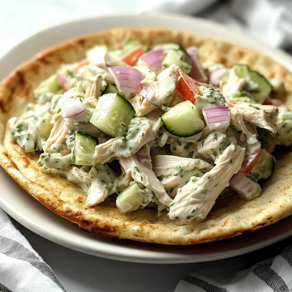 Delicious Tzatziki Chicken Salad for Easy Meal Prep Magic