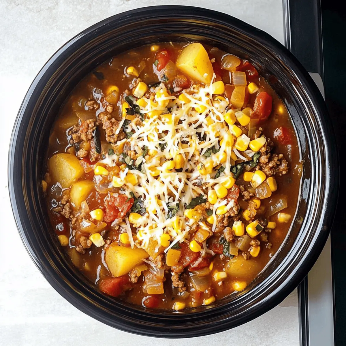 Comforting Shipwreck Stew in the Crock Pot for Cozy Nights
