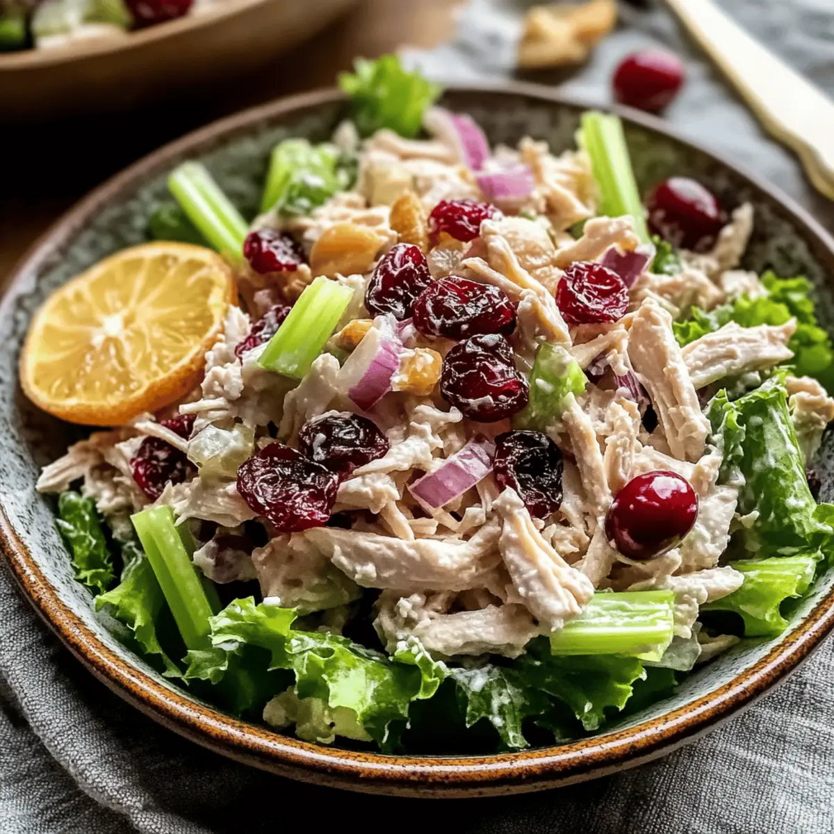 Cranberry Chicken Salad: A Fresh Twist for Quick Lunches