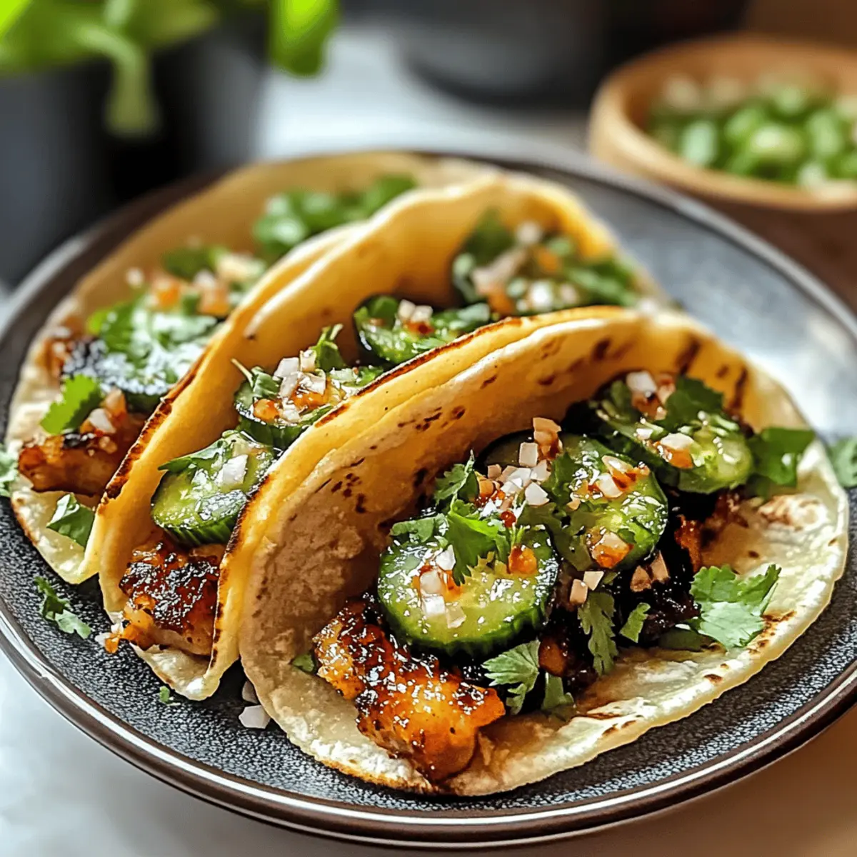 Savory Smash Dumpling Tacos Ready in a Flash