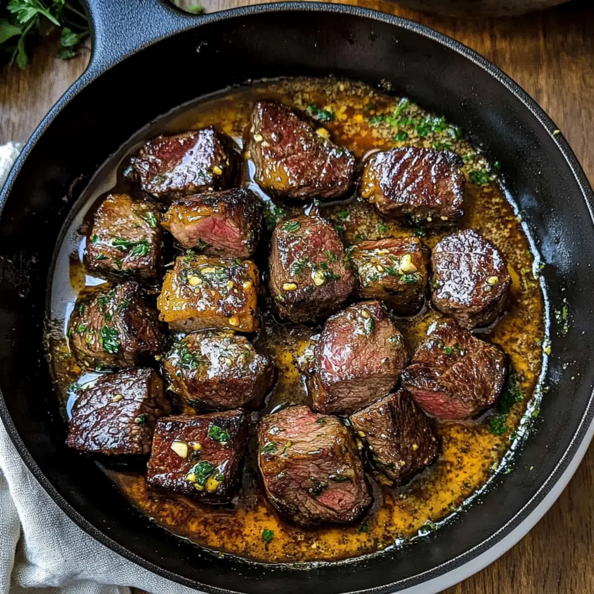 Savory Cowboy Butter Steak Bites for Easy Home Cooking