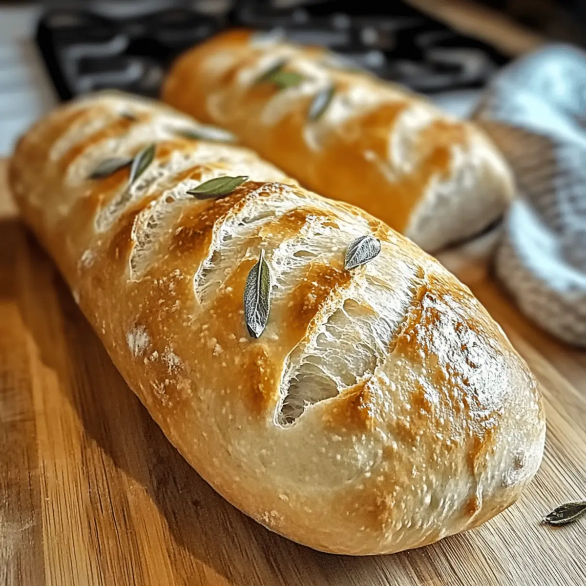 Crusty Italian Bread That’s Easy, Artisan, and Irresistible