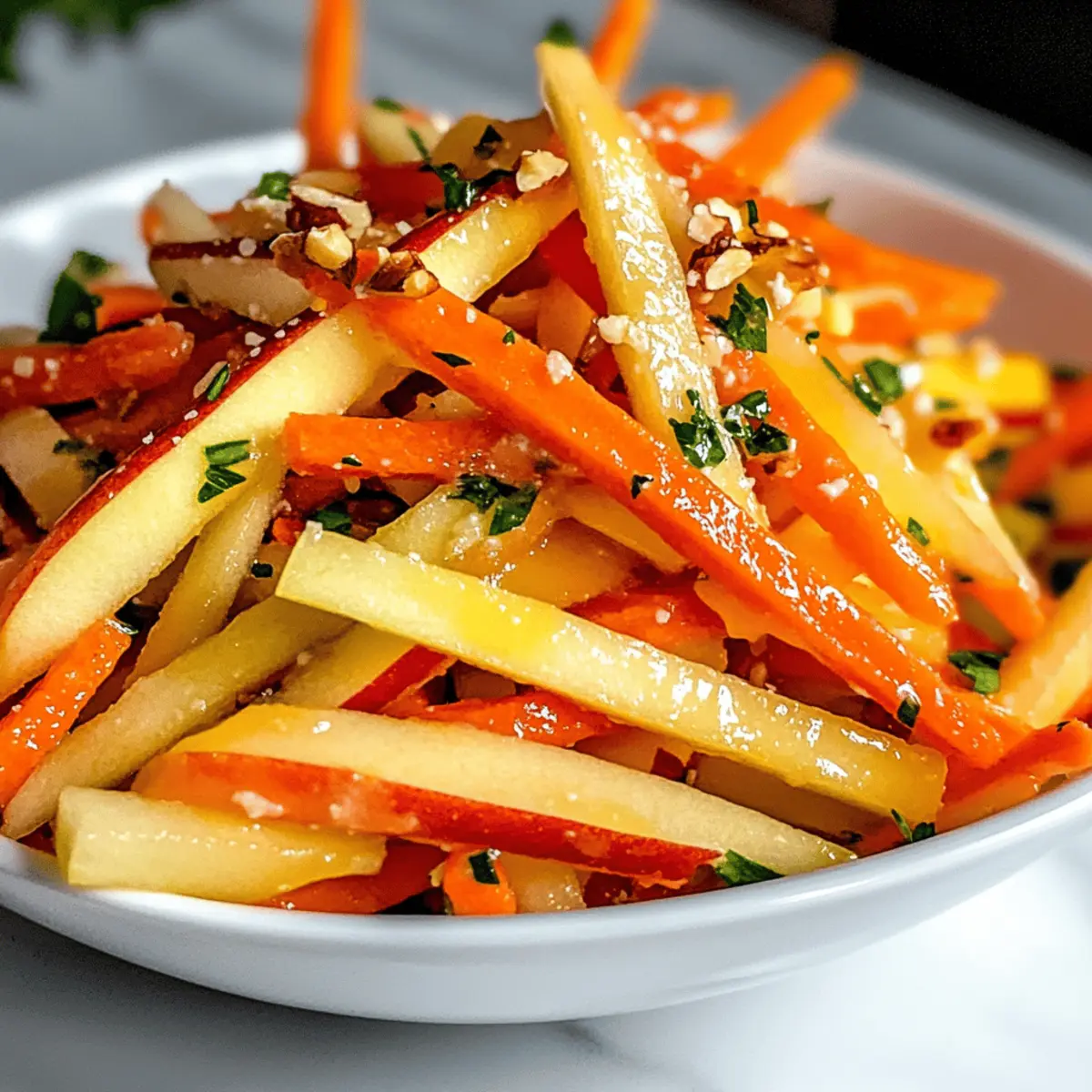 Carrot Apple Salad oyfuyh