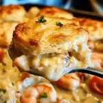 Cheddar Bay Biscuit Seafood Pot Pie