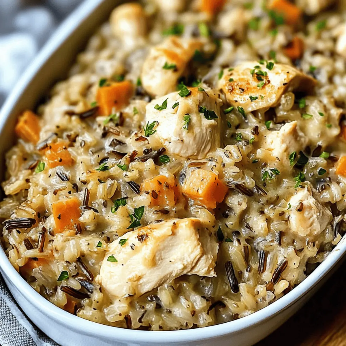 Chicken Wild Rice Casserole e8j8d2
