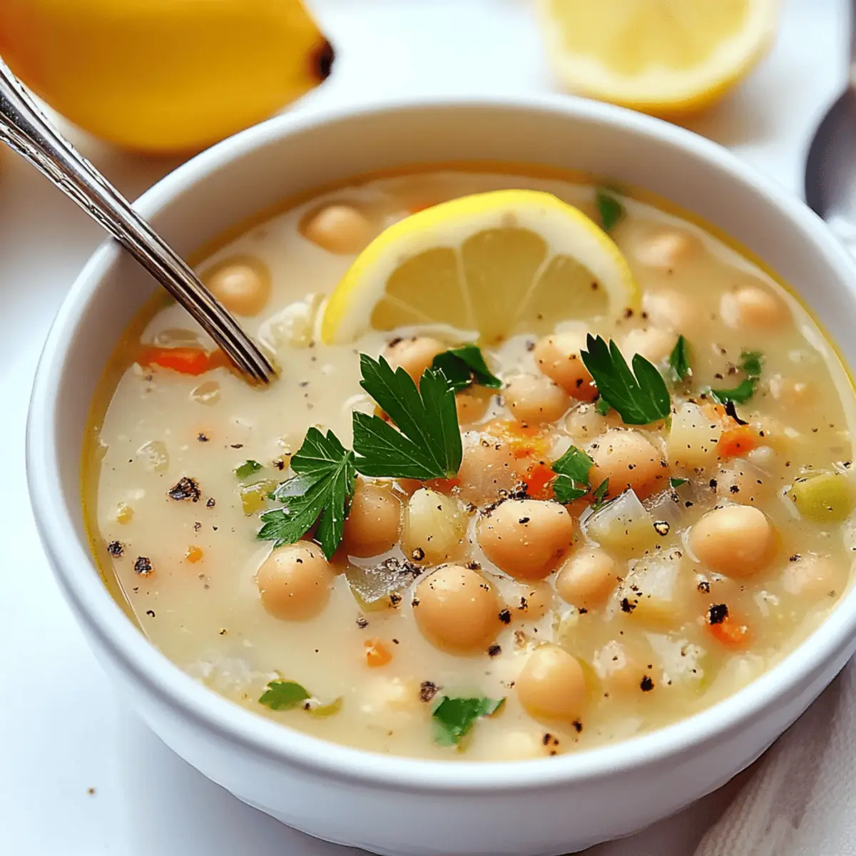 Hearty Chickpea and White Bean Soup for Cozy Nights