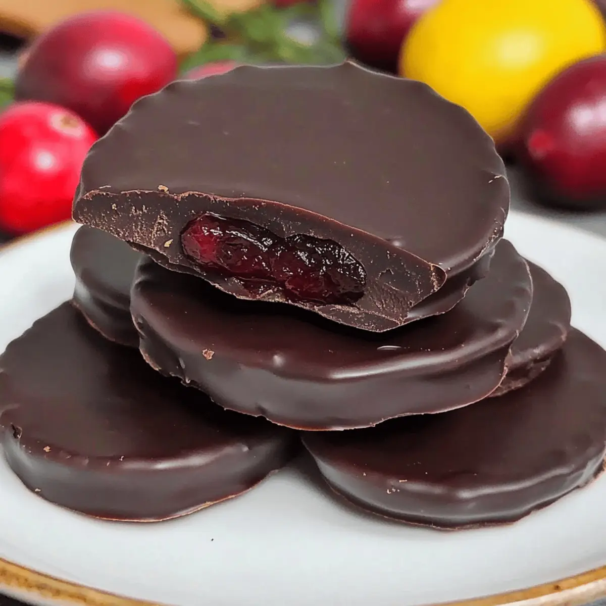 Chocolate Covered Cranberry Sauce qvggv6