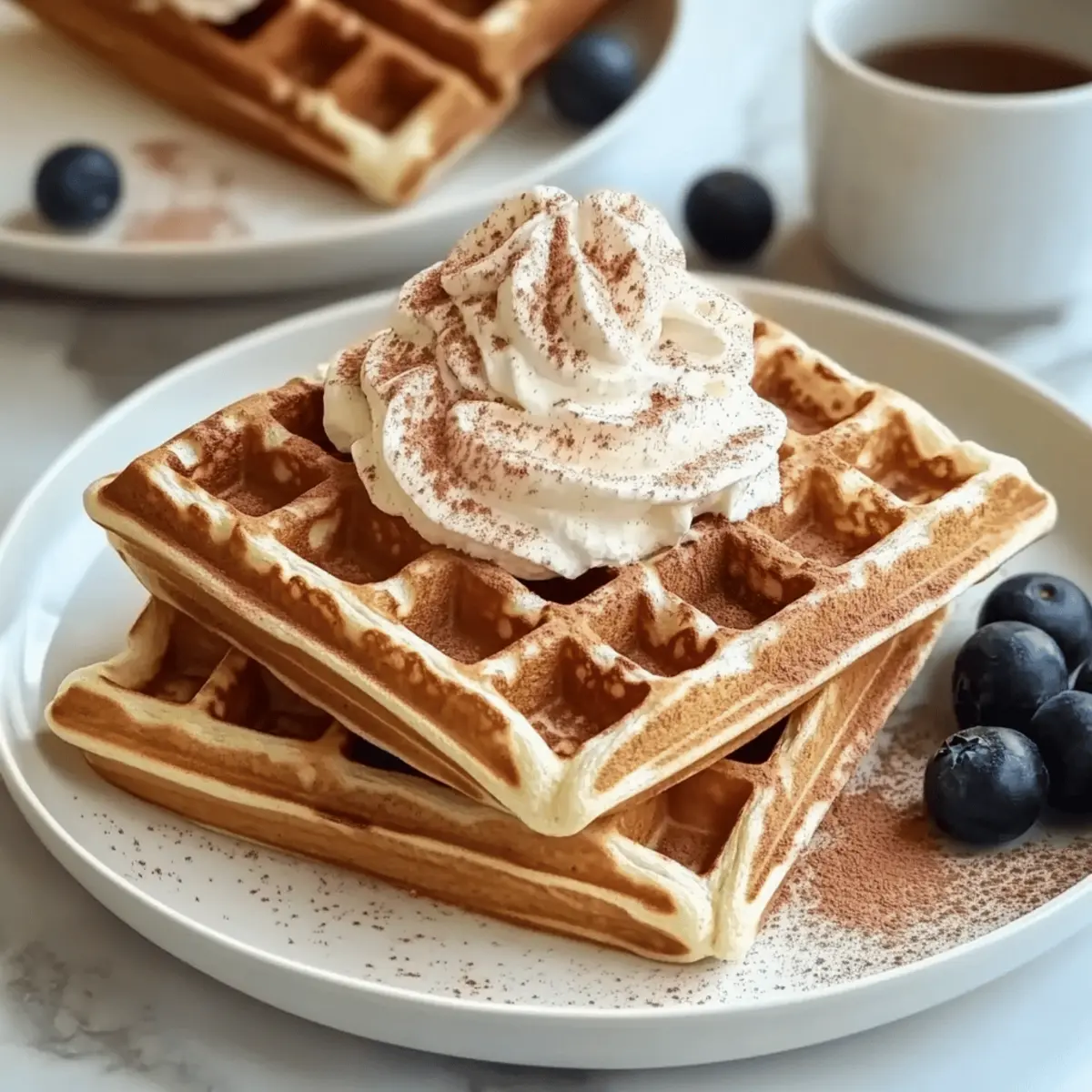 Cinnamon Waffles dlfmtj
