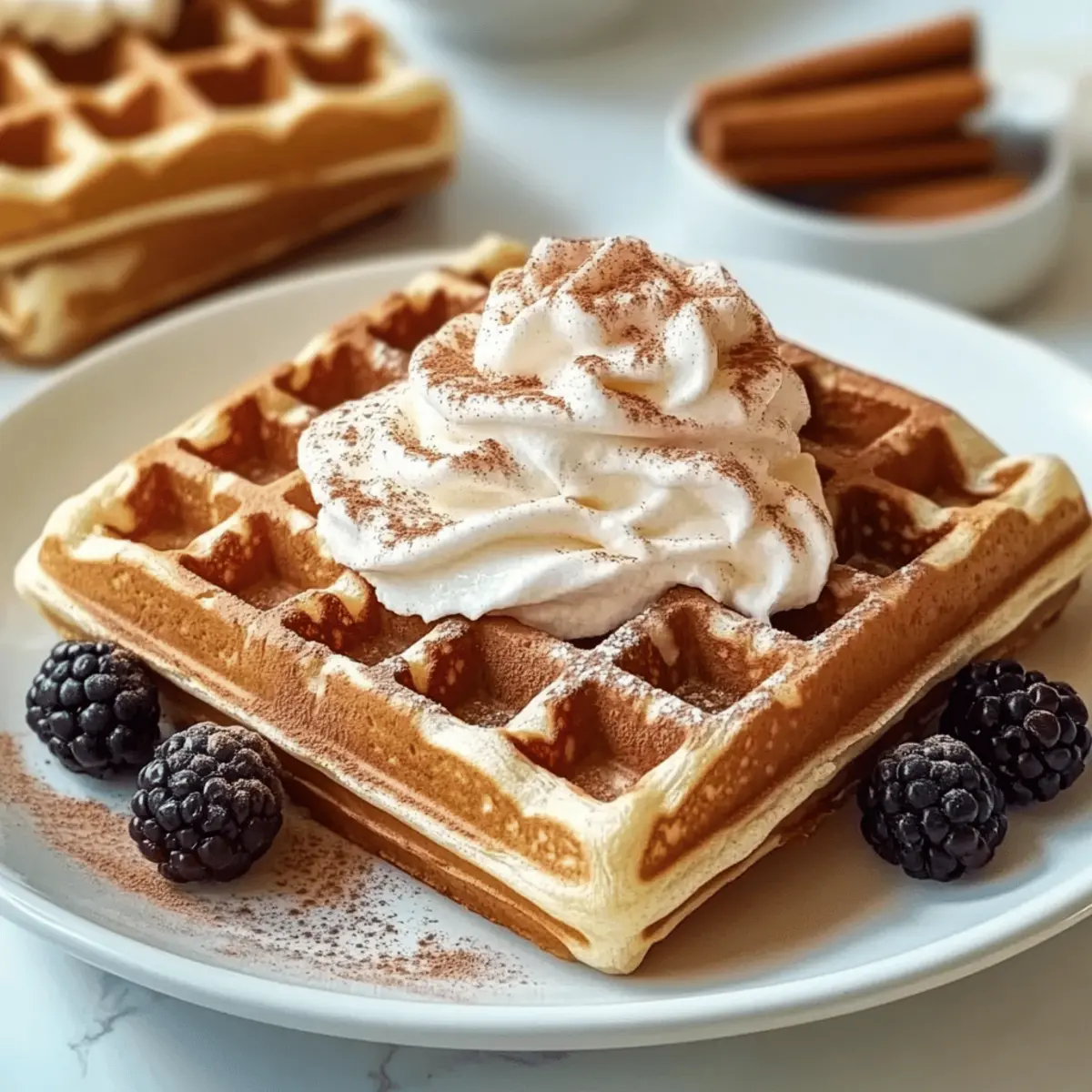 Cinnamon Waffles shy0yk