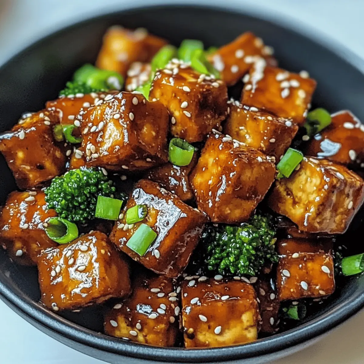 Crispy Honey Garlic Tofu: Irresistible Plant-Based Comfort!