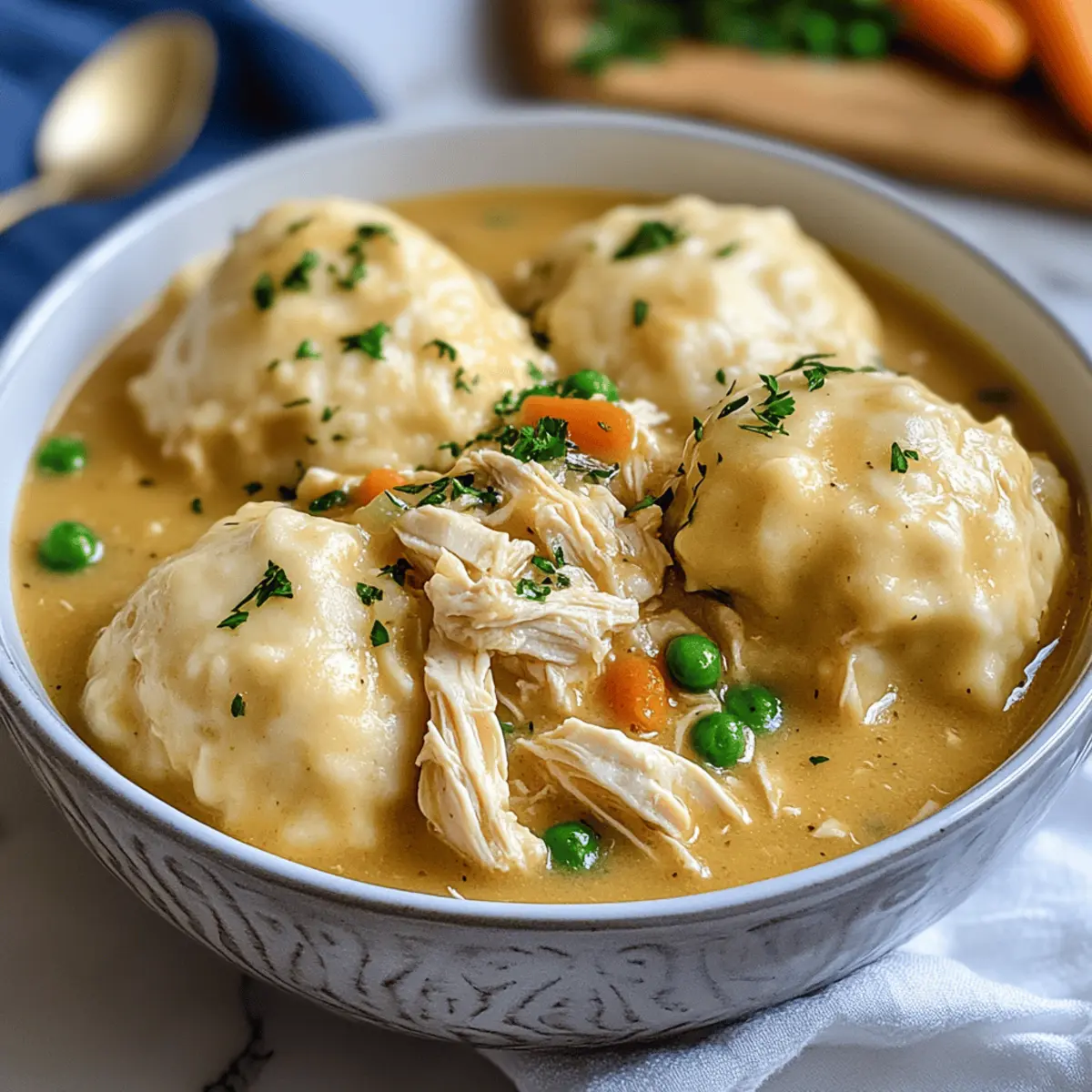 Crockpot Chicken and Dumplings shnweg