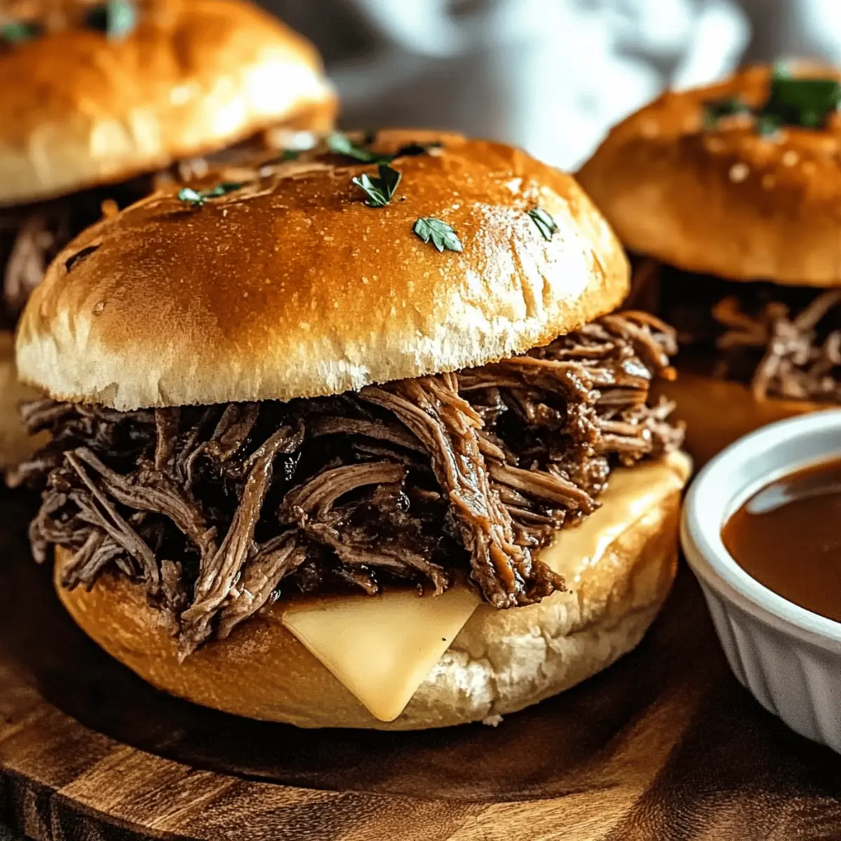 Crockpot French Dip Sandwiches z1cloe
