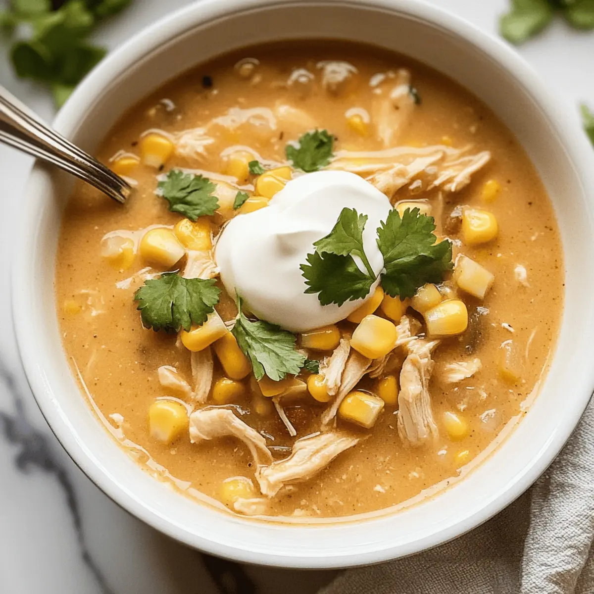 Crockpot Sweet Corn Pepper Jack White Chicken Chili rwqot2