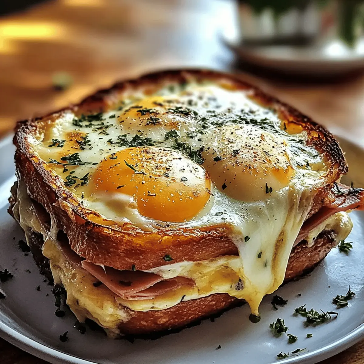 Mouthwatering Croque Madame Casserole for Blissful Brunches