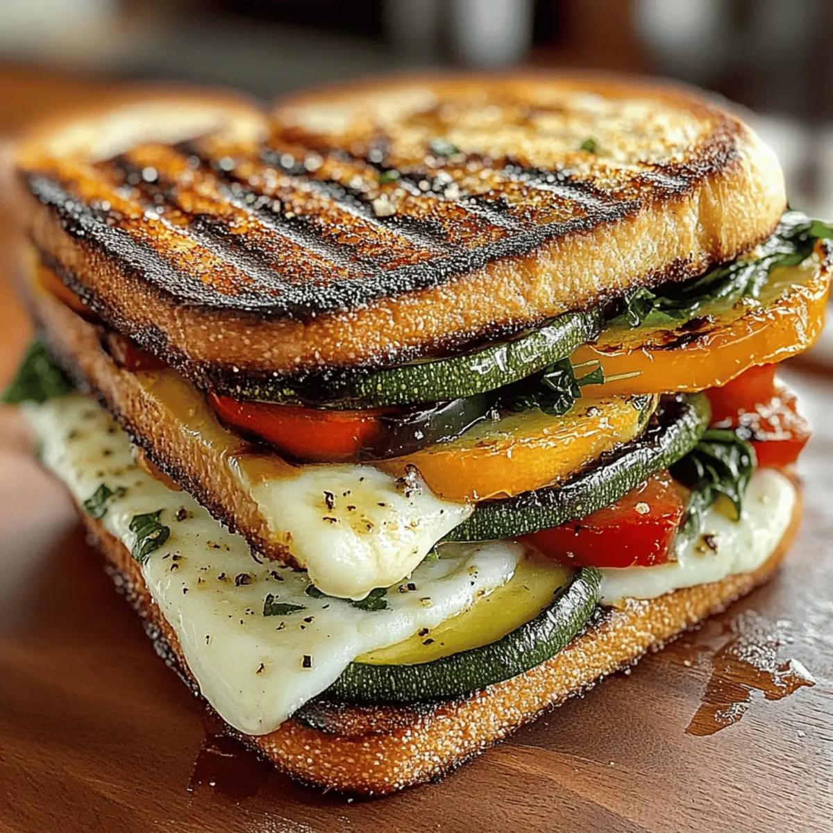 Grilled Veggie Mozzarella Sandwiches jm4snz