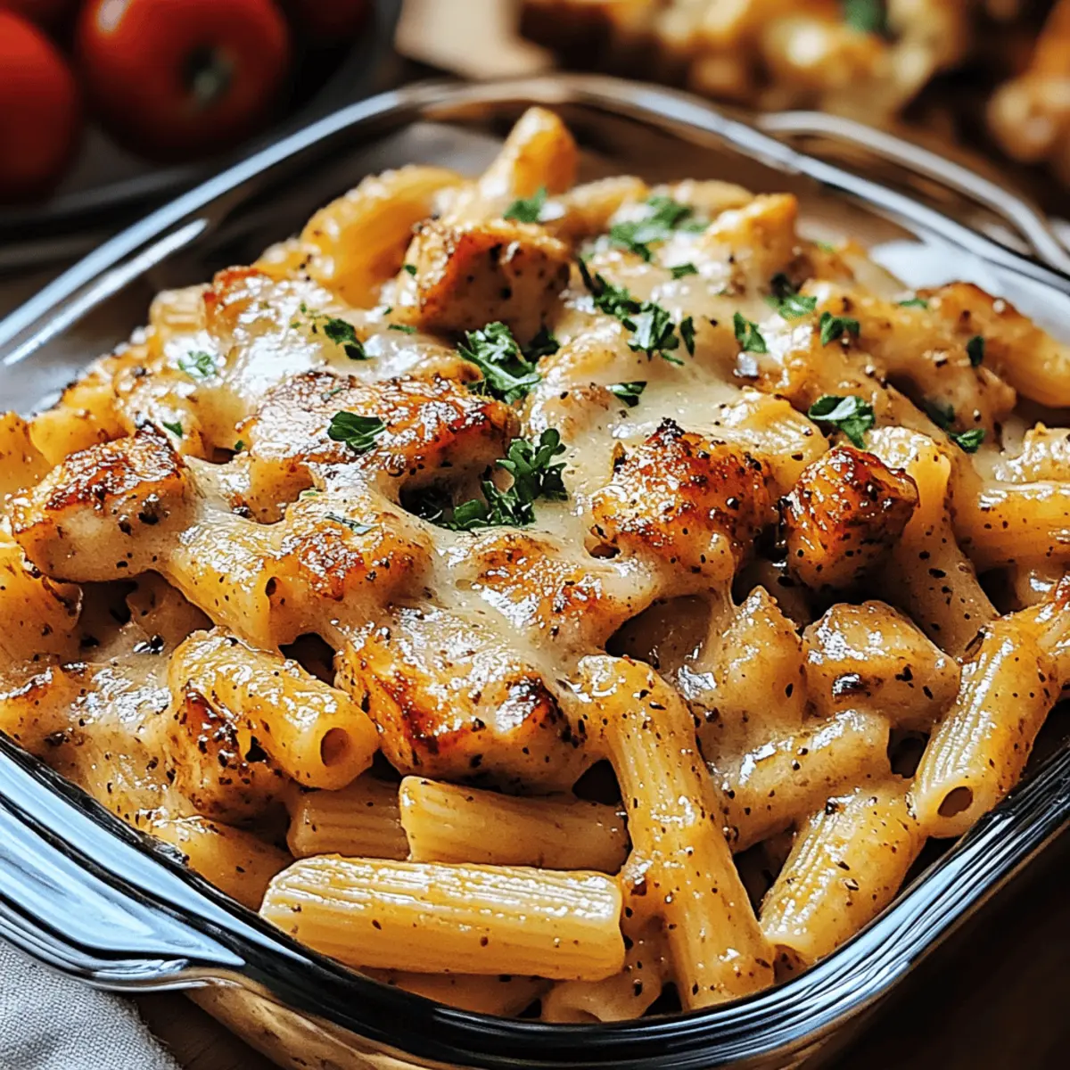 Honey Pepper Chicken Panini Pasta acbunw