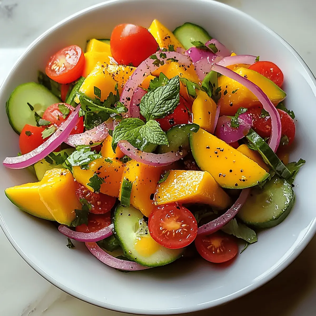 Mango Salad Recipe with Lime Dressing mphqto