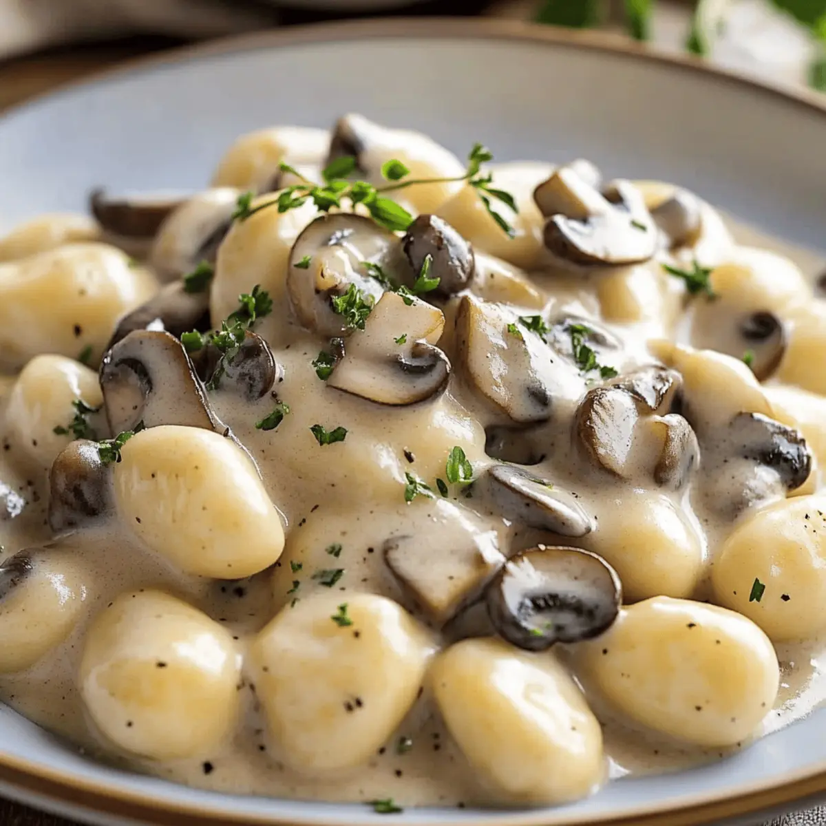 Mushroom Gnocchi jvjqqs
