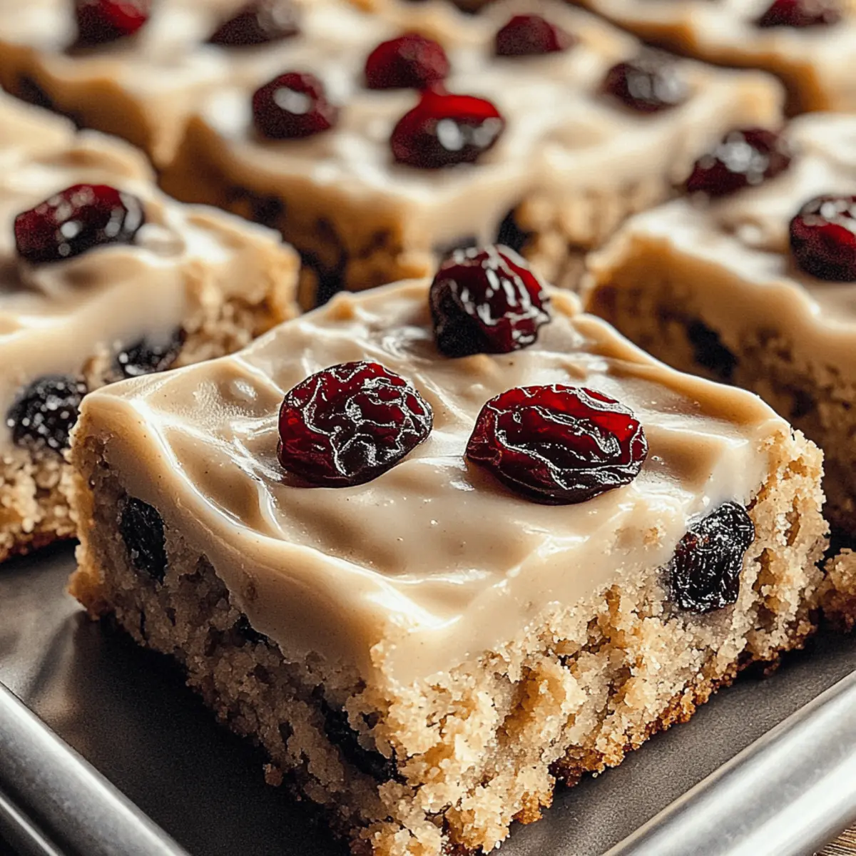 Heavenly Oatmeal Raisin Cookie Bars for Guilt-Free Indulgence
